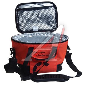 Изображение 2, PF-BI-RL04 Сумка изотермическая 13л 21х27х22.5см коралловая СЛЕДОПЫТ