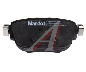 Изображение 4, MBF015996 Колодки тормозные MERCEDES E (W213) задние (4шт.) MANDO