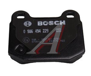 Изображение 4, 0986494229 Колодки тормозные MITSUBISHI Lancer (00-07) задние (4шт.) BOSCH