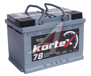 Изображение 1, 6СТ78(0) SMF578400 Аккумулятор KORTEX SILVER Dynamic 78А/ч обратная полярность