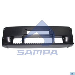 Изображение 2, 18100012 Бампер MERCEDES Atego центральная часть (высокий) SAMPA