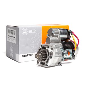 Изображение 1, 11010075М AE Стартер КМЗ дв.CUMMINS редукторный 12В z=15 3.5кВт AVTOELECTRICA