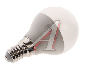 Изображение 1, GRE-002-0036 Лампа светодиодная E14 G45 7W (60W) 220V теплый GRISARD ELECTRIC