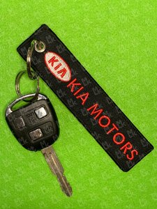 Изображение 2, BMV 005 Брелок "KIA Turbo" ткань, вышивка 13х3см MASHINOKOM