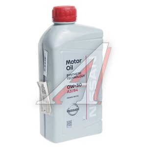 Изображение 1, KE900-90132R Масло моторное NISSAN 0W30 синт.1л (Уценка: просрочено) OE