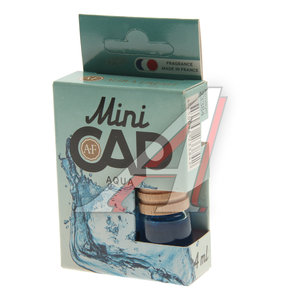 Изображение 2, 23384 Ароматизатор подвесной жидкостный (aqua) 4мл Mini CAP AURA FRESH