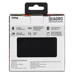 Изображение 8, TFN-BS03-01BK Колонка беспроводная bluetooth TFN