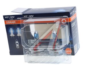 Изображение 1, 62210XWB-HCB Лампа 12V H7 55W PX26d +30% 4000K (2шт.) XWhite Blue OSRAM