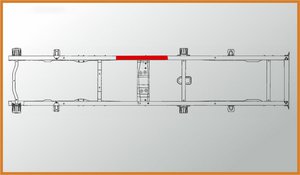 Изображение 6, А-295-3302.02 Усилитель ГАЗ-33023 рамы центральный правый L=600мм АЗГ