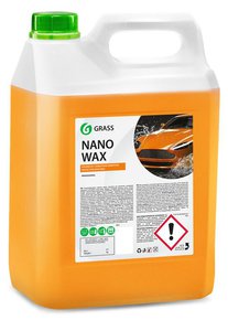 Изображение 1, 110255 Средство Быстрая Сушка Воск холдный 5кг Nano Wax защитный GRASS