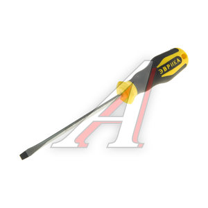 Изображение 1, ER-1DA-06 Отвертка шлицевая SL 6.5х150мм магнитная ЭВРИКА