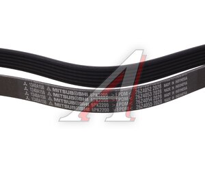 Изображение 3, 1340A150 Ремень приводной поликлиновой 6PK2200 MITSUBISHI ASX (10-) ОЕ