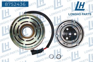 Изображение 7, 8752436 Шкив RENAULT Duster (10-) компрессора кондиционера LONGHO