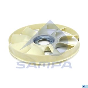Изображение 1, 024.031-01 Крыльчатка MAN вентилятора SAMPA