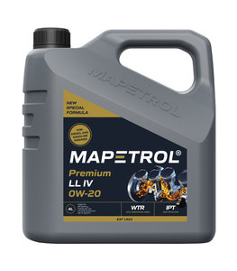 Изображение 1, MAP0084 Масло моторное PREMIUM LL IV 0W20 синт.4л MAPETROL