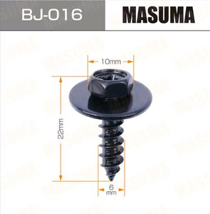 Изображение 2, BJ-016 Саморез 6x22мм набор 6шт. MASUMA