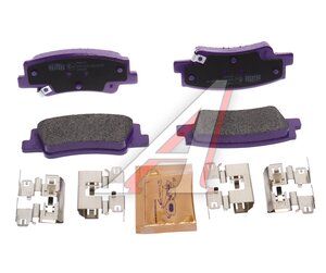 Изображение 1, PN6121 Колодки тормозные HYUNDAI Sonata (19-) задние (4шт.) NIBK