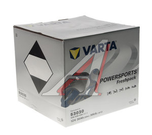 Изображение 3, 6СТ30 53030 Аккумулятор VARTA MOTO FP + электролит 30А/ч