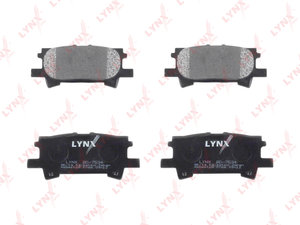 Изображение 2, BD7534 Колодки тормозные LEXUS RX300 (03-) задние (4шт.) LYNX