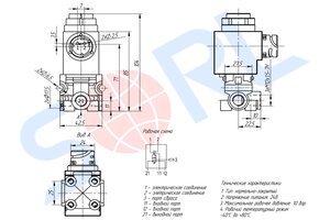 Изображение 6, 37541020030 Клапан электромагнитный VOLVO FH SORL