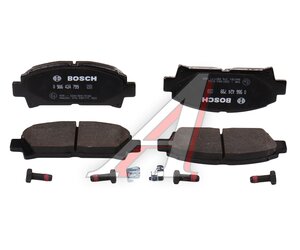 Изображение 4, 0986424799 Колодки тормозные TOYOTA Celica (93-99) передние (4шт.) BOSCH