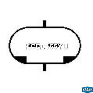 Изображение 7, KCD0165YU Компрессор OPEL Astra H (04-09) кондиционера KRAUF