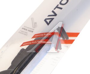 Изображение 5, 25.5215900-0116 Щетка стеклоочистителя 400мм бескаркасная (крепление крючок узкий+широкий) AVTOPRIBOR