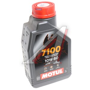 Изображение 1, 113201 Масло моторное 7100 4T 10W60 синт.1л MOTUL