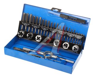 Изображение 1, LG-S1014 Набор метчиков и плашек метрический 32 предмета LIGE