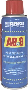 Изображение 1, AB-8-200-RW Смазка универсальная проникающая AB-8 200мл аэрозоль MASTERS ABRO