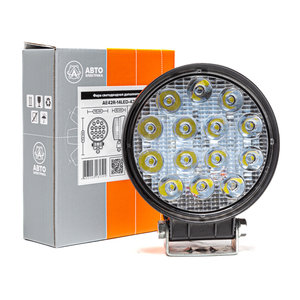 Изображение 1, AE42R-14LED-42HC Фара рабочего света круглая 142х115х42 42Вт 14 светодиодов направленный свет AVTOELECTRICA