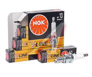 Изображение 2, 5339-не использовать Свеча зажигания ВАЗ-2111 V8 V-LINE №13 NGK комплект