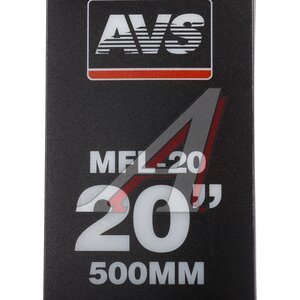 Изображение 7, A85782S Щетка стеклоочистителя 500мм беcкаркасная (10 адаптеров) Multi-Fit AVS