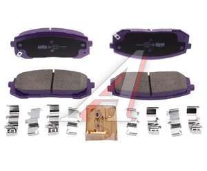 Изображение 1, PN6120 Колодки тормозные HYUNDAI Sonata (14-) передние (4шт.) NIBK