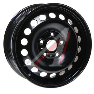 Изображение 1, MAGNETTO 15005 5х112 ET47 D-57,1 Диск колесный VW Golf (-12), Jetta SKODA Octavia R15 черный