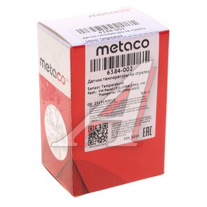 Изображение 3, 6384-002 Датчик температуры AUDI 80 VW Golf, Passat, Polo охлаждающей жидкости METACO