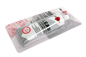 Изображение 4, GM-CR0085 Герметик прокладка прозрачный термостойкий 85г (от -60С до +260С) AIM-ONE