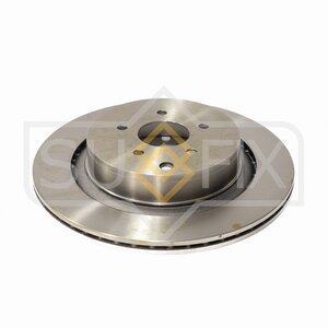 Изображение 1, FX1363 Диск тормозной INFINITI FX (08-), M (10-) задний (1шт.) SUFIX