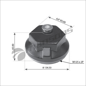 Изображение 1, 790.199 Крышка IVECO Euro Trakker ступицы (М150х2,  SW120) MANSONS