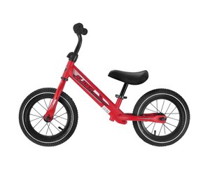 Изображение 2, DJA105R Беговел 12" надувные колеса красный SLIDER