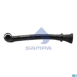 Изображение 2, 208.258 Патрубок MERCEDES маслозаливной SAMPA