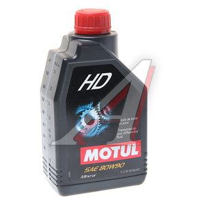 Изображение 2, 105781 Масло трансмиссионное HD 80W90 мин.1л мех. MOTUL