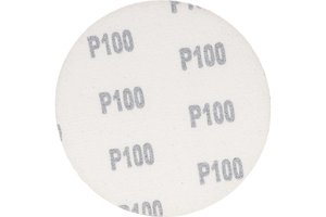 Изображение 2, 39655 Бумага наждачная на липучке D125 Р100 5шт. FIT