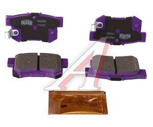 Колодки тормозные HONDA Accord задние (4шт.) NIBK, 43022TM8G01,
                                                          фото 1 Изображение 1, PN8398 Колодки тормозные HONDA Accord задние (4шт.) NIBK