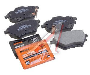Изображение 1, MS-C0074 Колодки тормозные PEUGEOT 308 (14-) задние (4шт.) MASUMA