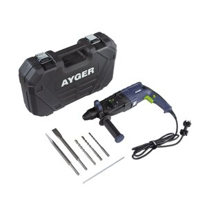 Изображение 1, AH1100 Перфоратор 1100Вт 2.8Дж (кейс) AYGER