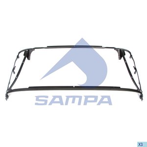 Изображение 2, 18400394 Рамка SCANIA P, G, R, T капота SAMPA