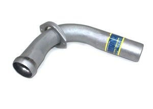 Изображение 1, 3302-1203170-10-01 Труба выхлопная глушителя ГАЗ-3302 ЕВРО-3, 4 короткая универсальная (боковой выход) АЗГ
