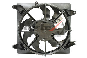 Изображение 1, KFD046 Вентилятор HYUNDAI Santa Fe (06-) охлаждения радиатора KORTEX