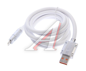 Изображение 1, NB227 White Кабель iPhone (5-) 6A 1.2м белый XO